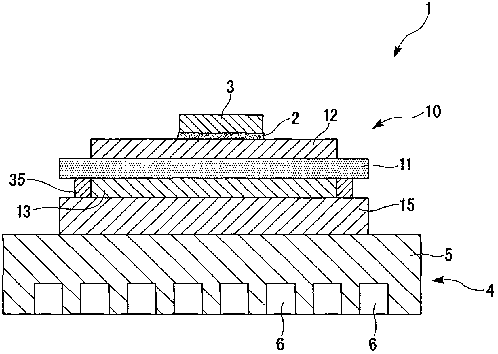 Substrate for power module, manufacturing method, substrate with heat radiator and power module