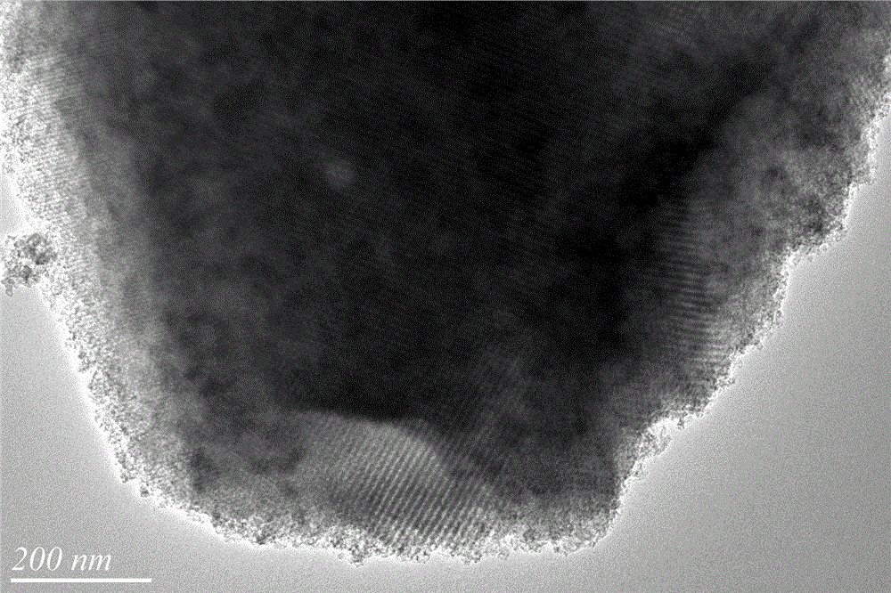 Rhodium metal complex-based mesoporous catalyst, as well as preparation method and application thereof