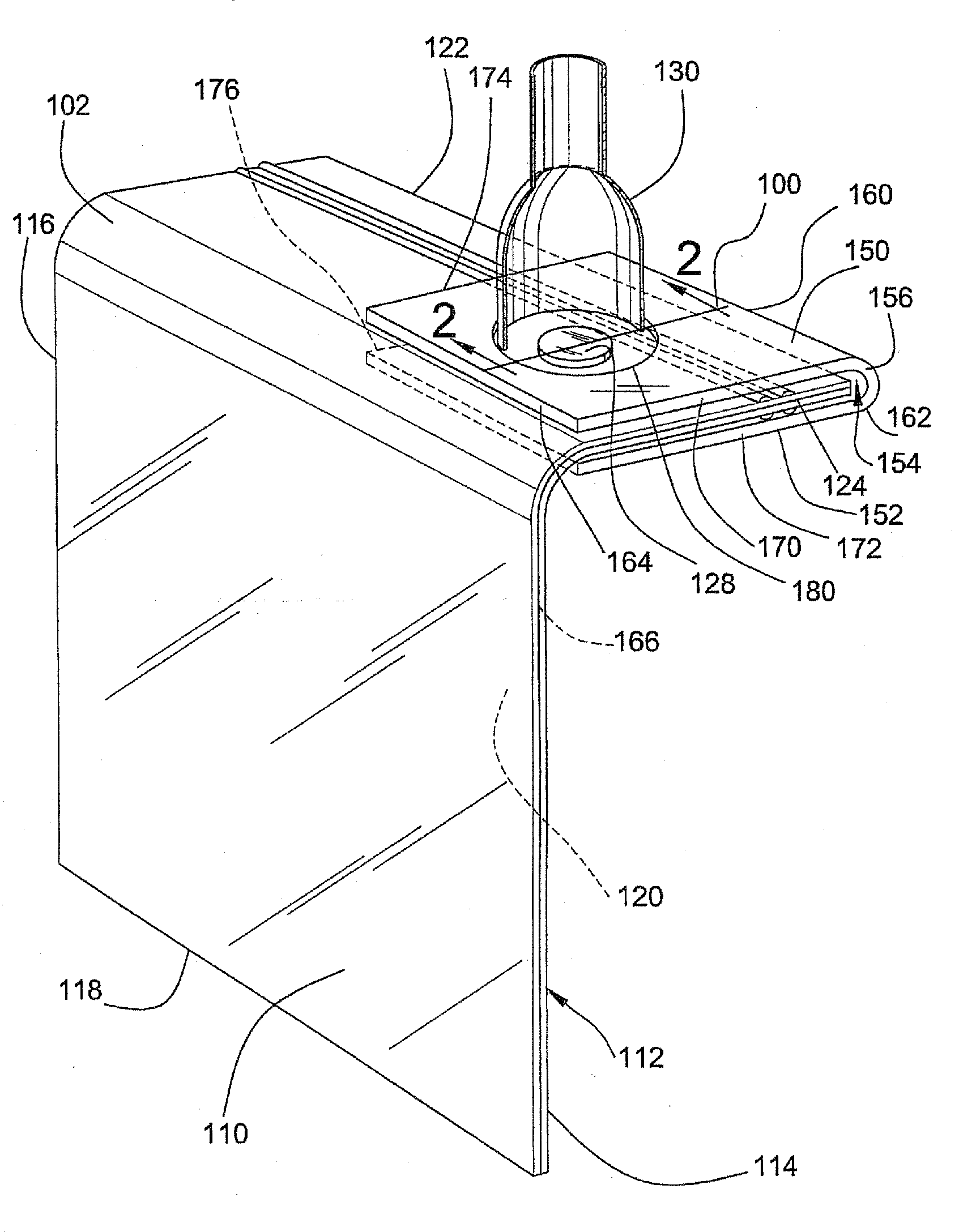 Device and Method For Evacuating A Storage Bag