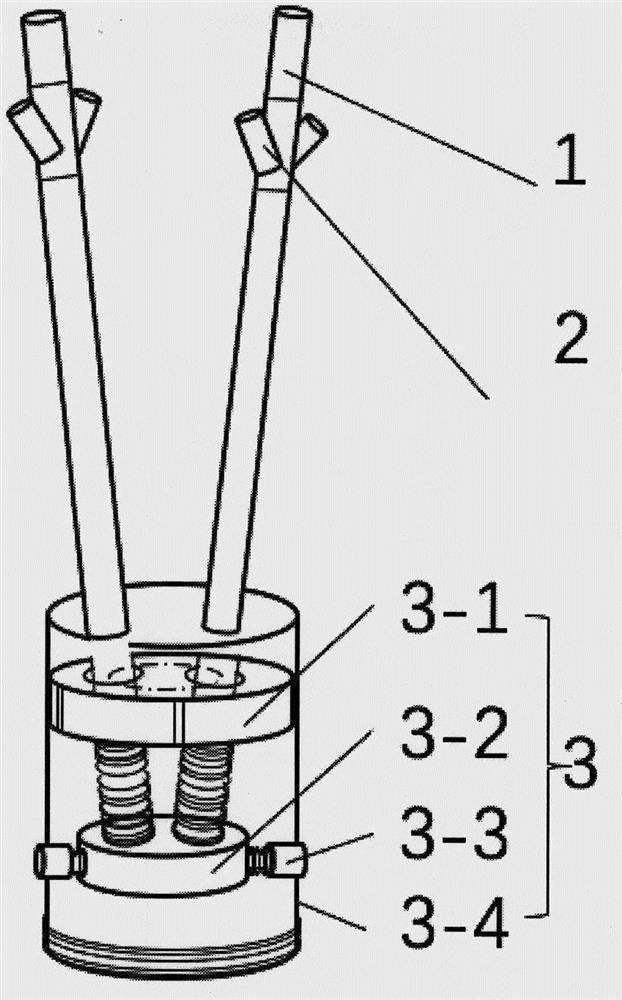 Height-adjustable multi-surface propaganda support