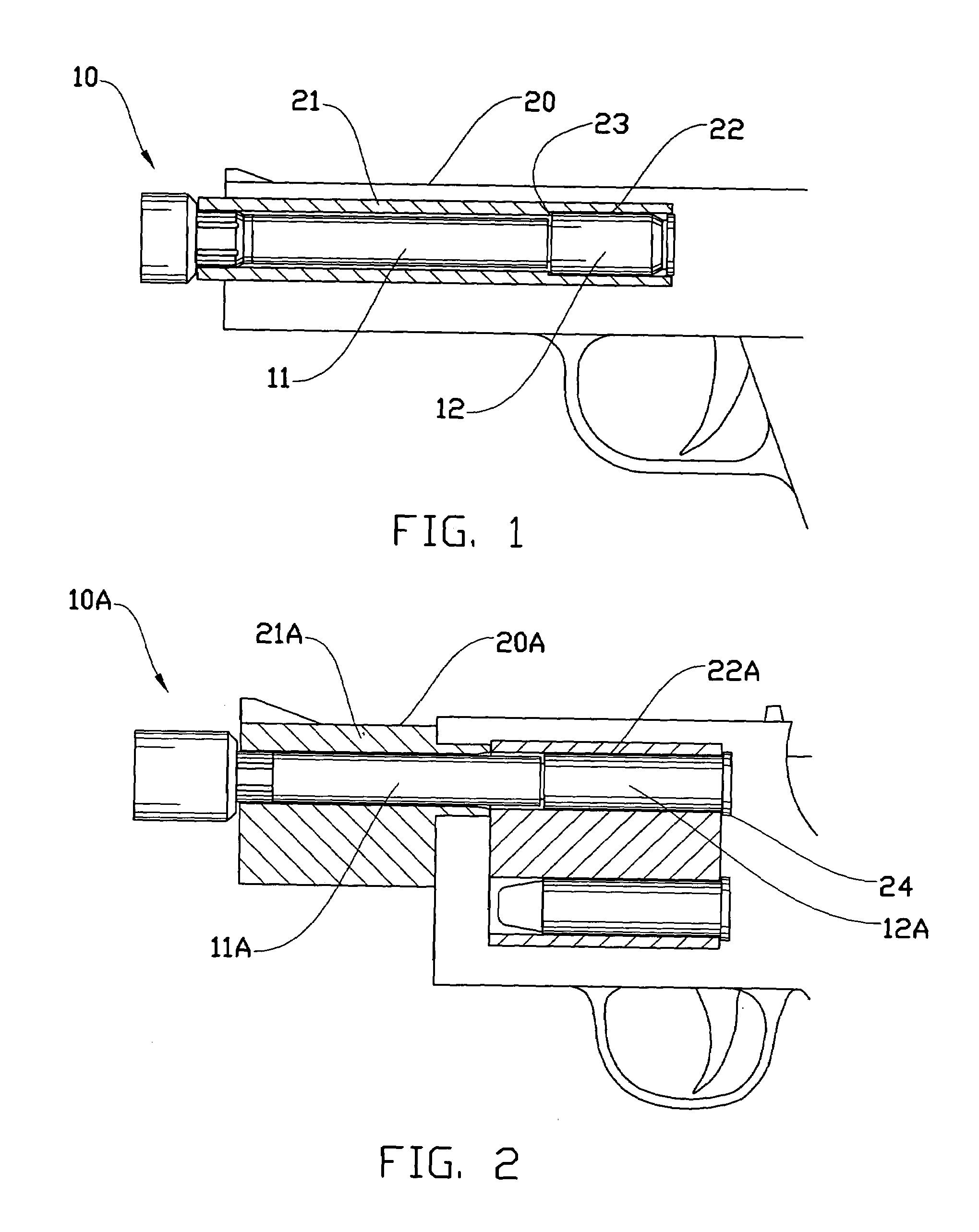 Auto-eject gun-lock device with ring-mounted key