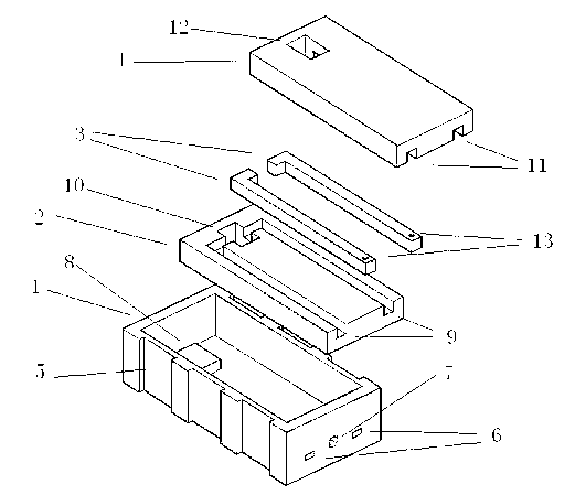 High temperature aging device for microwave transistor