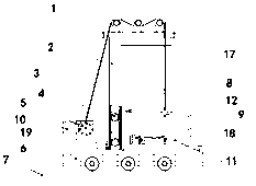 Single-stand-column automatic stereoscopic warehouse stacker