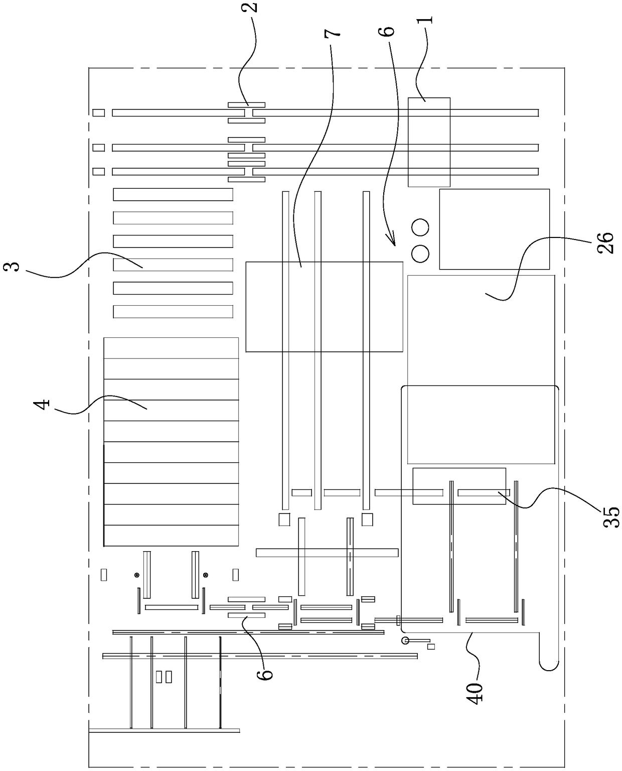 Continuous weaving cage pipe pile production line