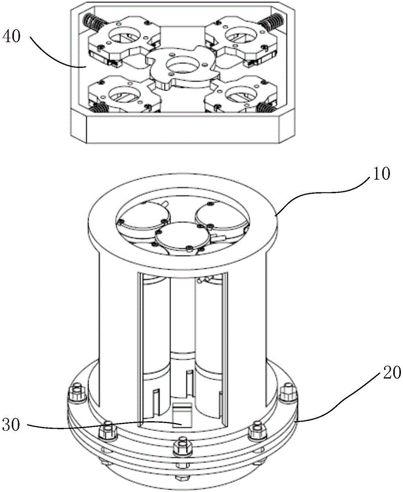 Curved-surface deformation manipulator facing to flexible-film transfer