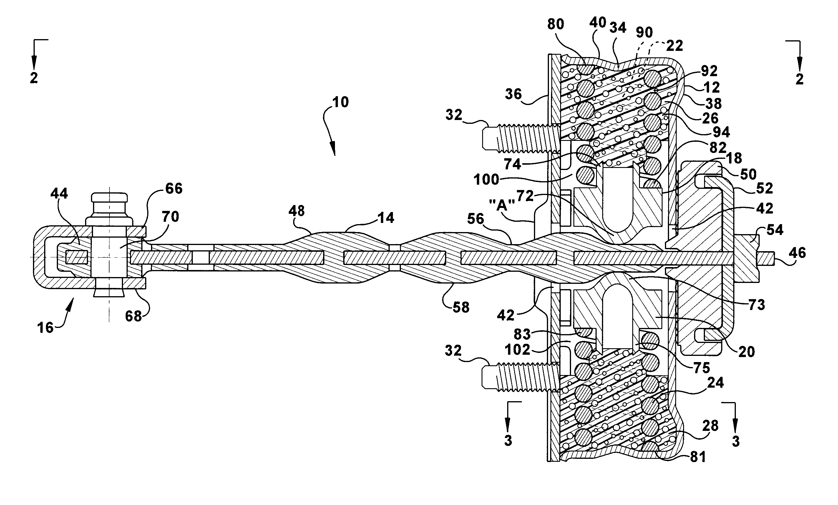 Vehicle door checker having a water management dam