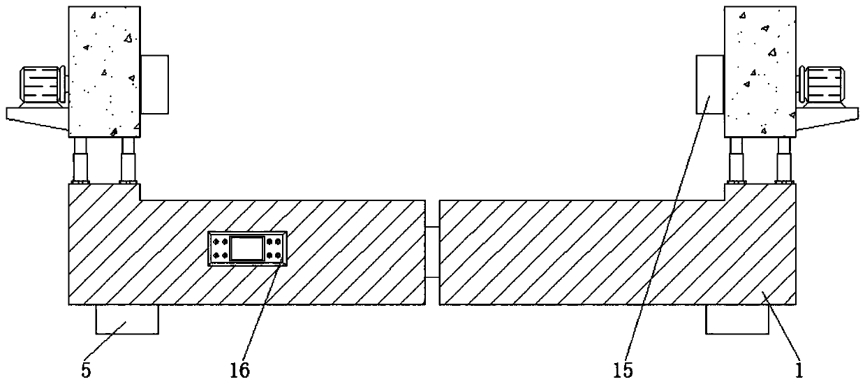 Patient limb adjusting device for ultrasonic examination