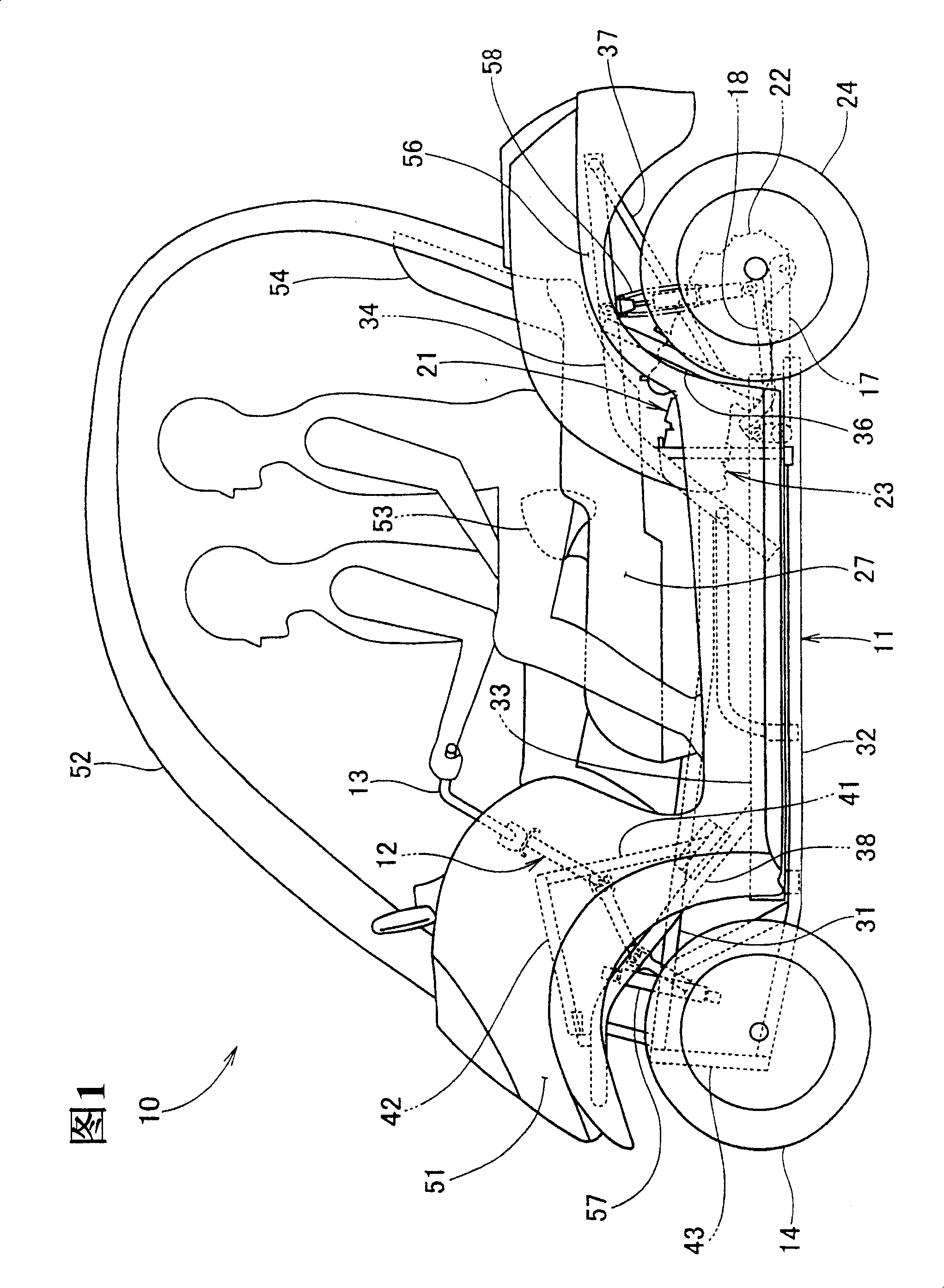 Vehicle steering device