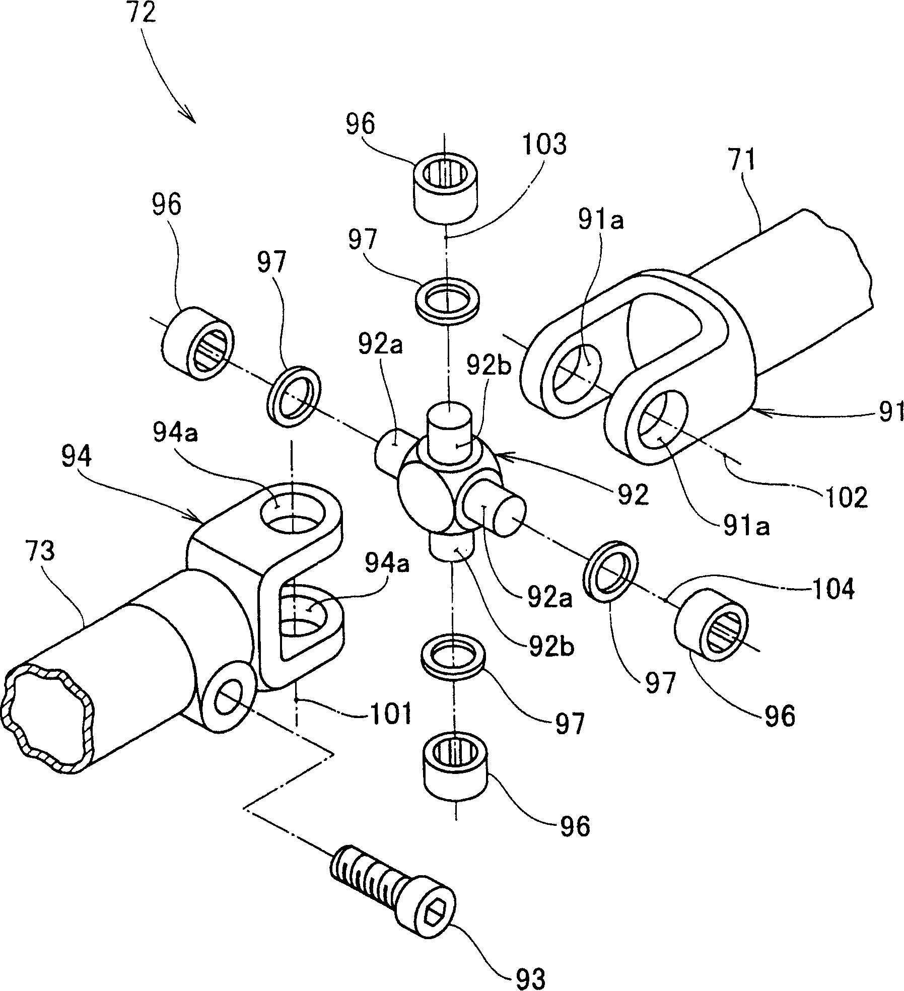 Vehicle steering device