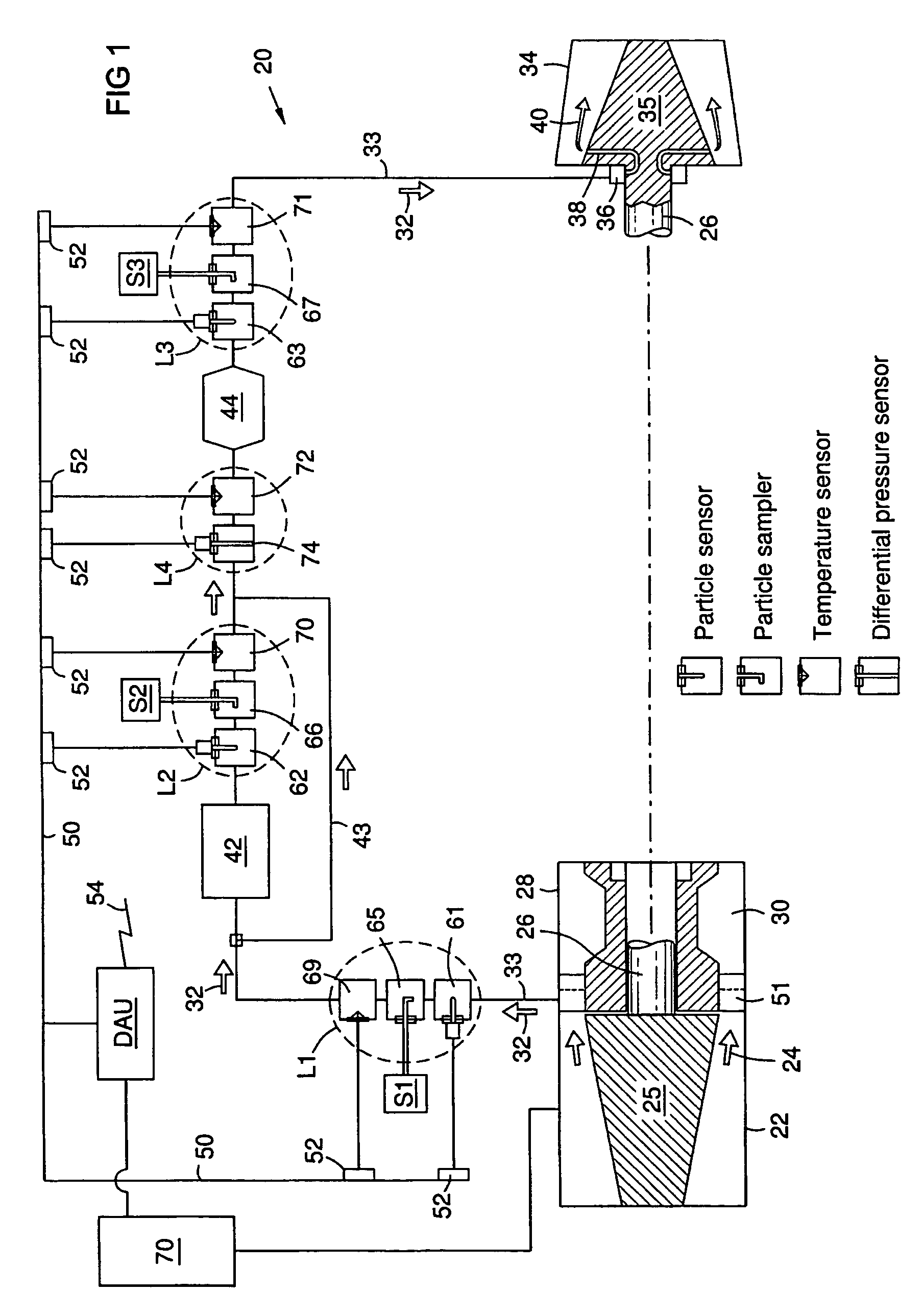 Method and apparatus for monitoring particles in a gas turbine working fluid