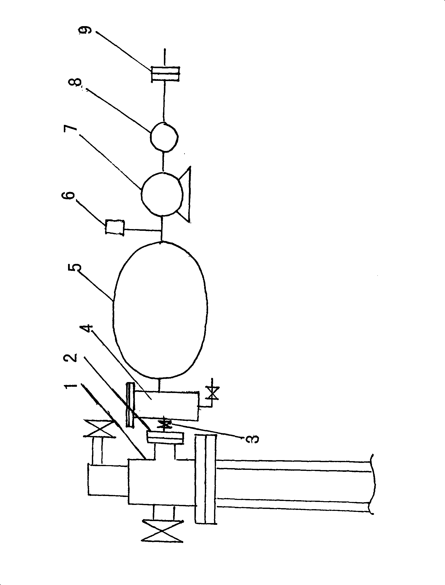 Oil-well waste gas recovery device