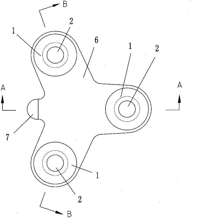 Regulator for train brake pad