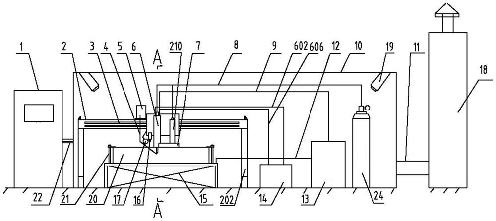 Narrow gap tungsten electrode argon arc welding technology method for thick plate