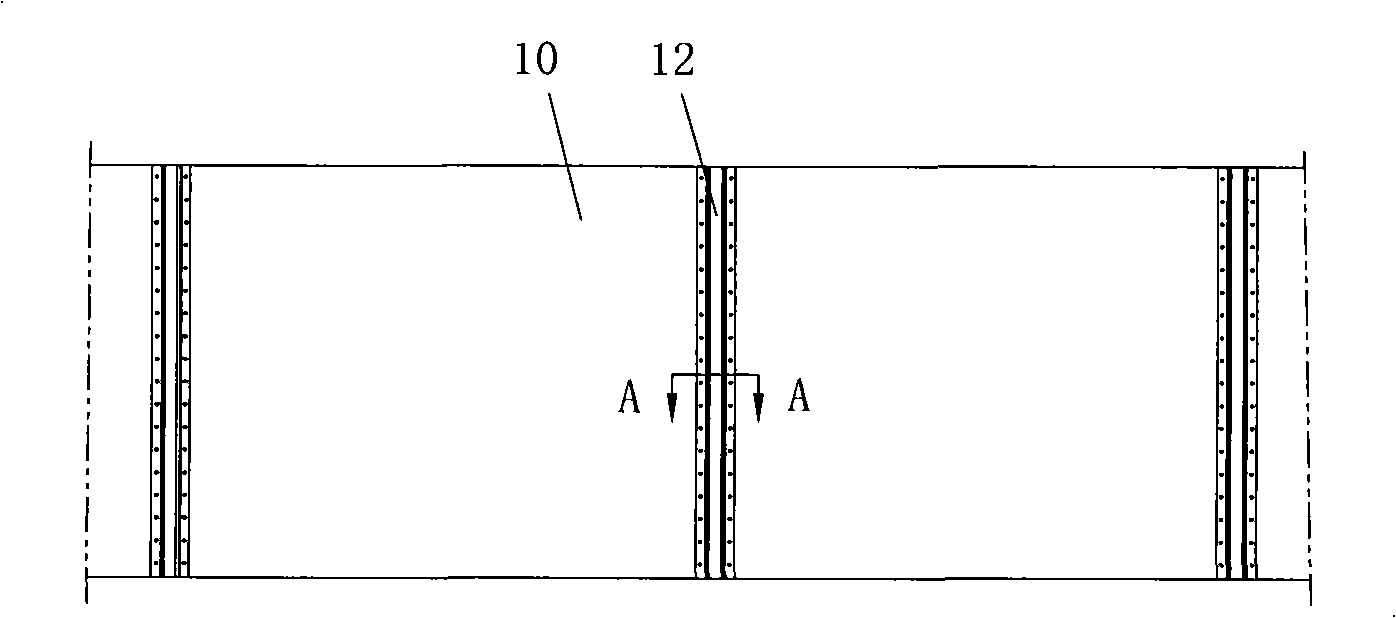 Side frame for large-scale box