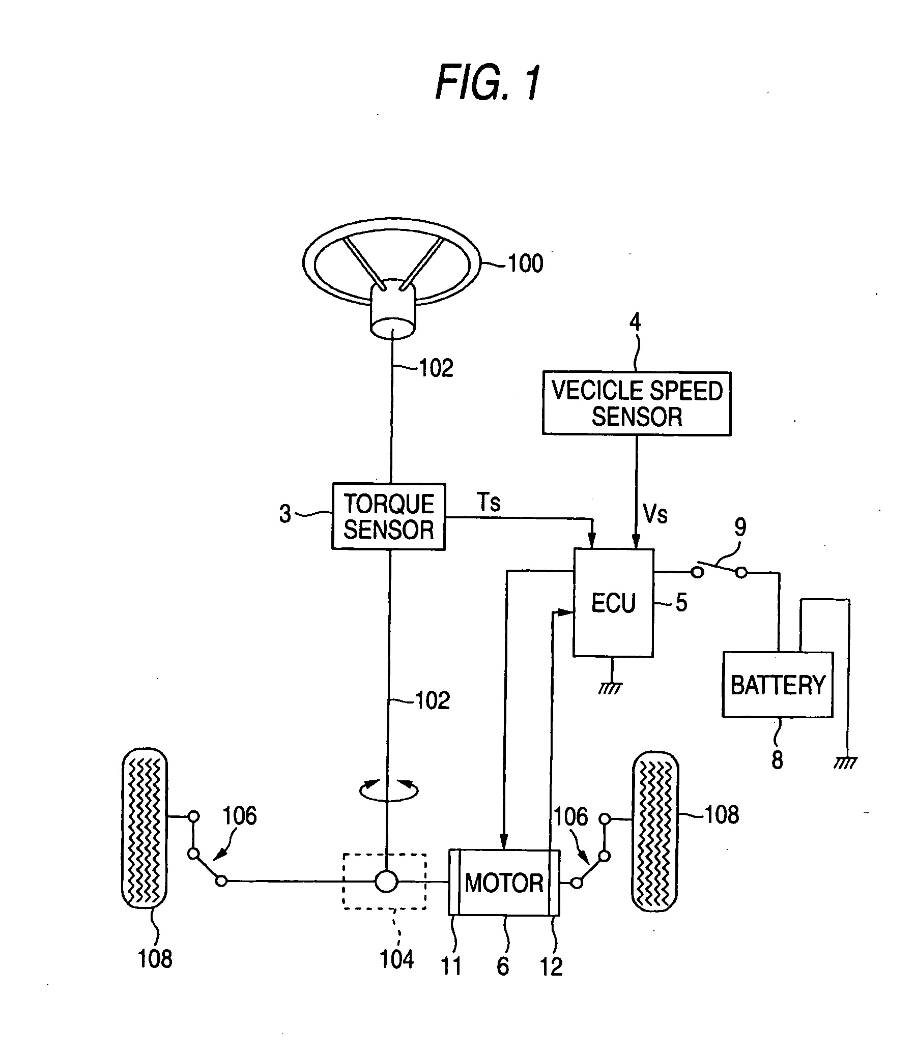 Power-assisted steering system