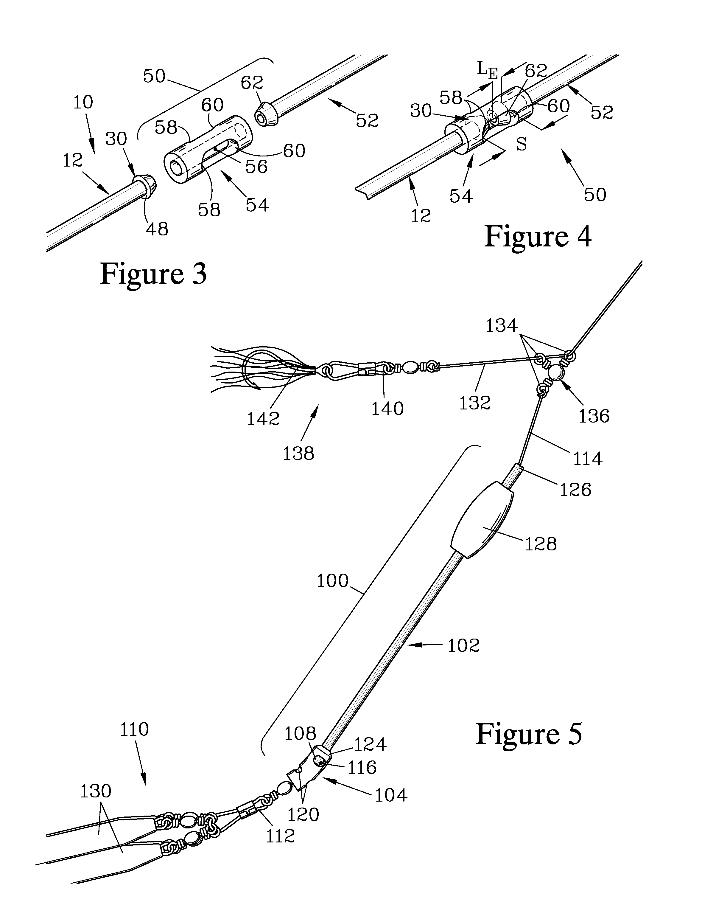 Snag-resistant sinker line shield