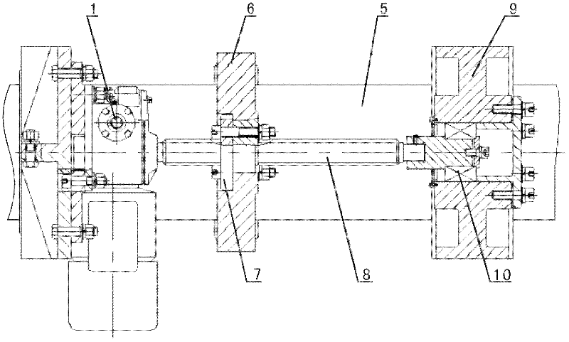 Online dynamic balance regulating mechanism of geotechnical centrifuge