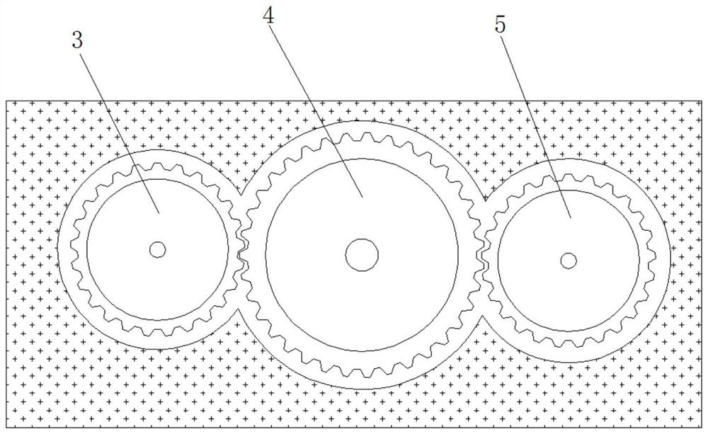 Soil remediation machine capable of automatically adjusting distance between knife rollers