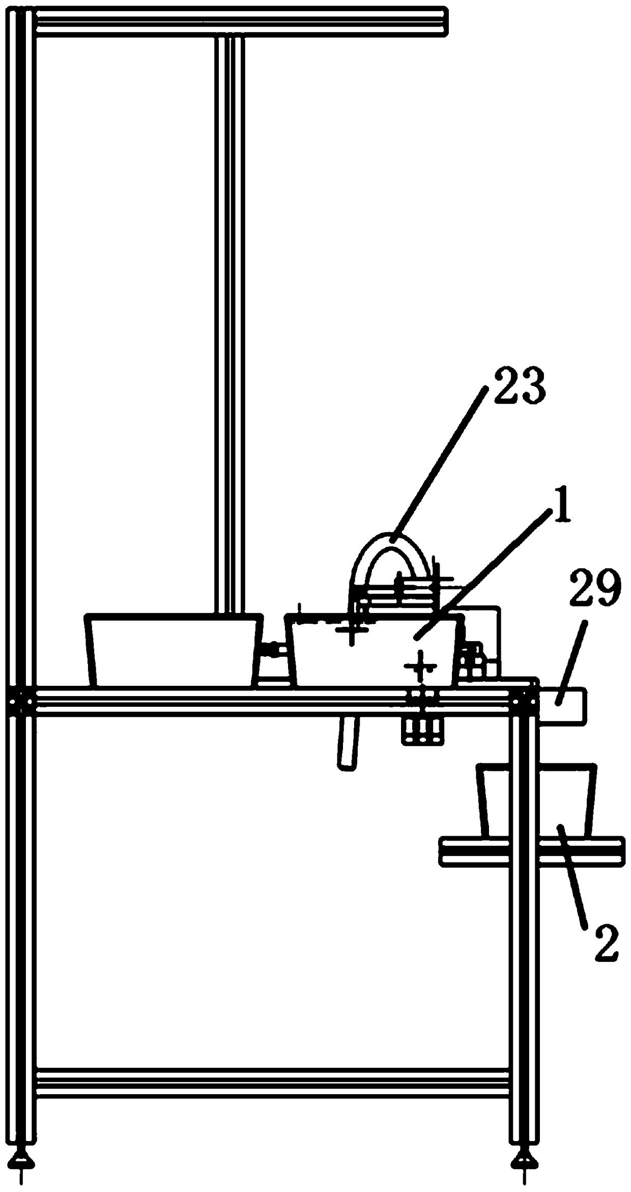 Axle sleeve automatic assembly detection device