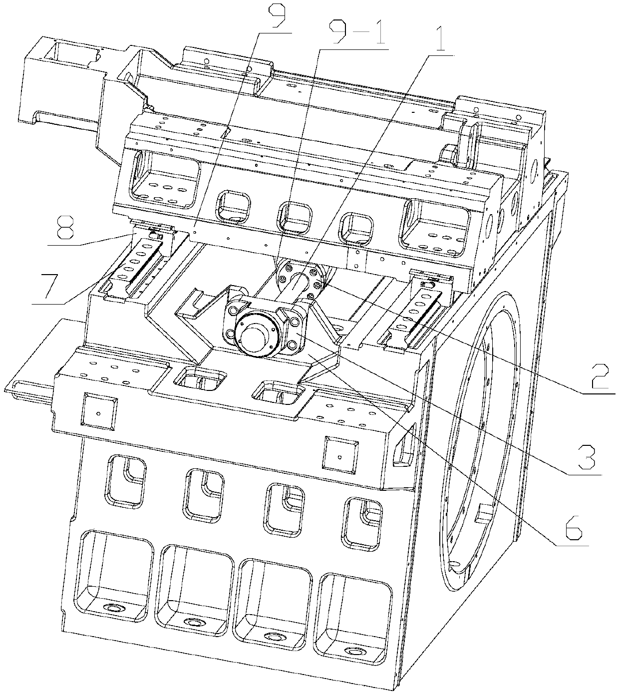 Assembly method of transmission shaft structure