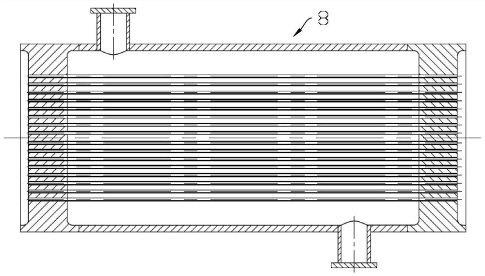 Tube bundle assembly rapid pressure test device