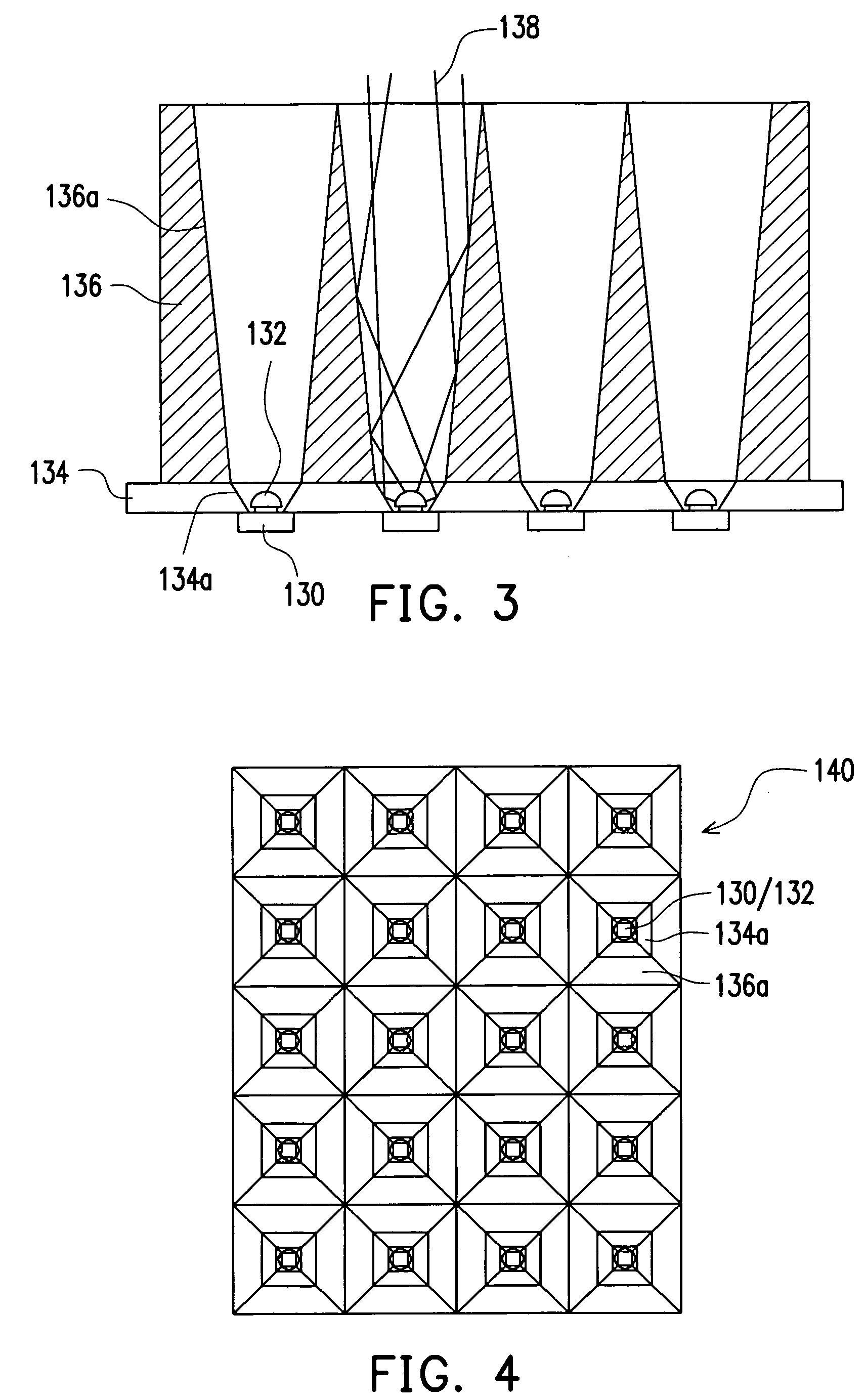 Structure of illuminating unit and structure of illuminating light source