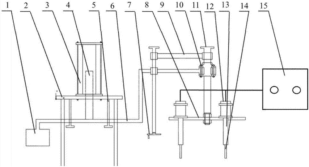 Device and method for molten iron ultrasonic treatment on industrial casting site