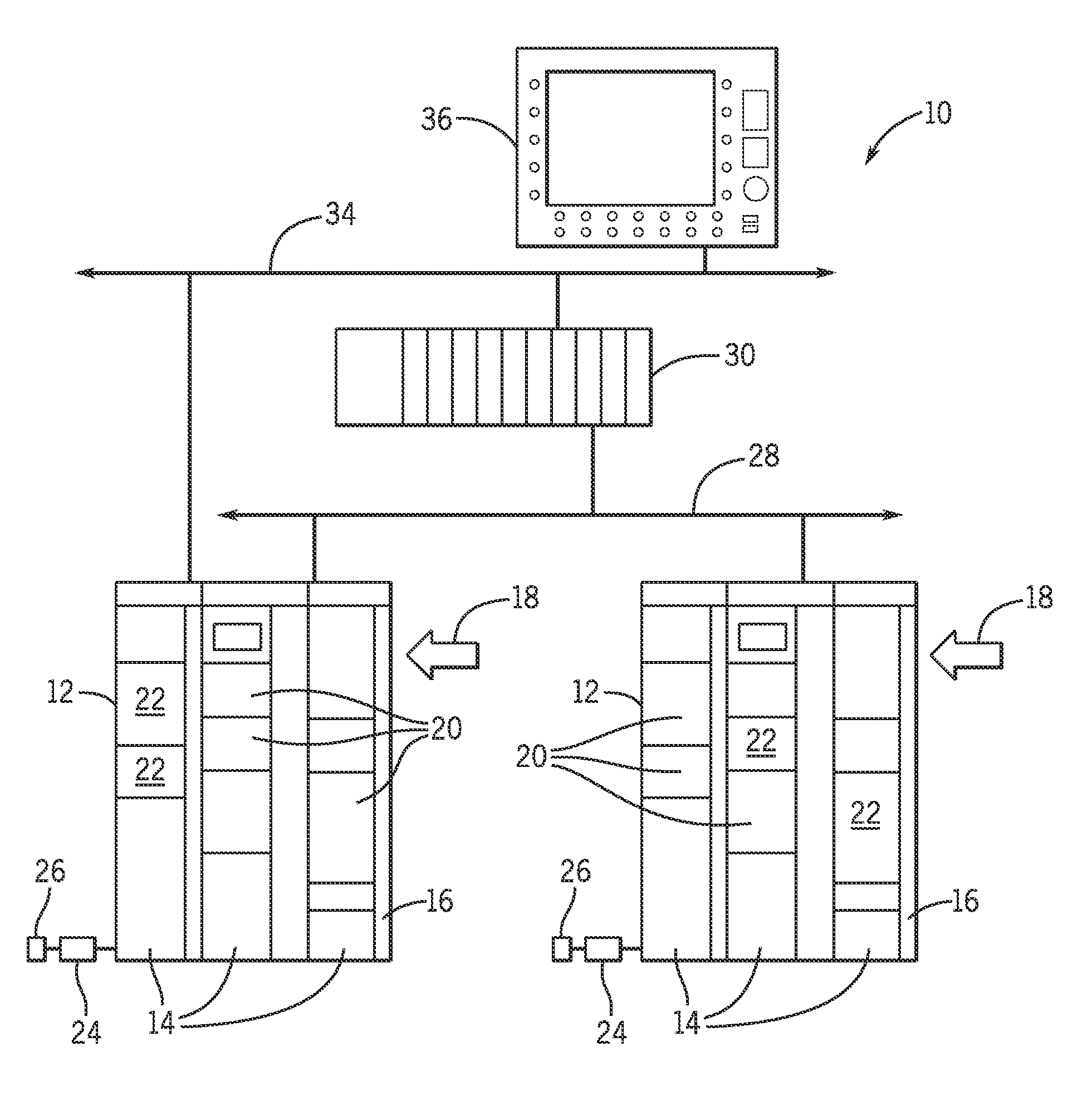 Electrical component remote temperature monitoring system and method