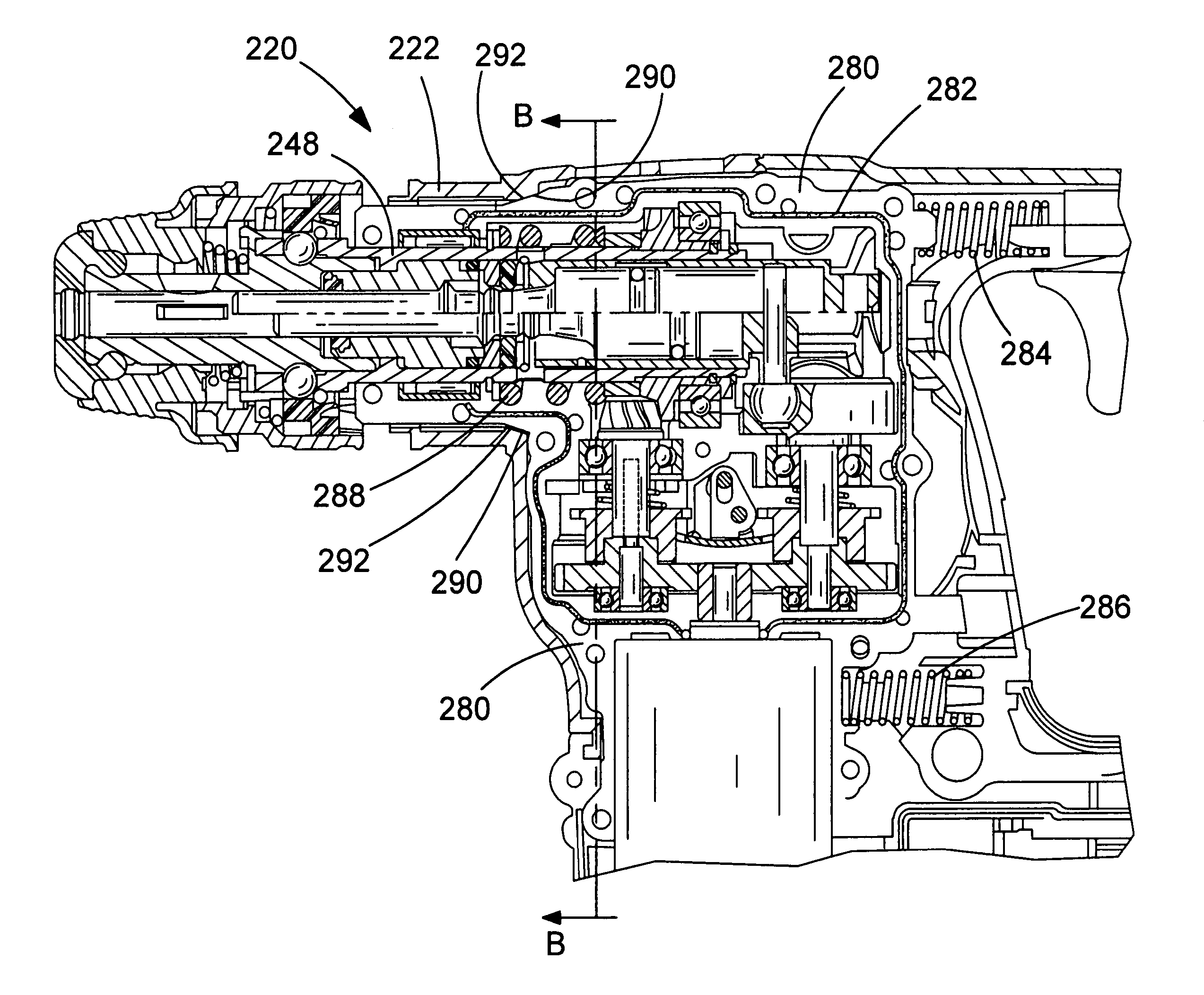 Power tool housing