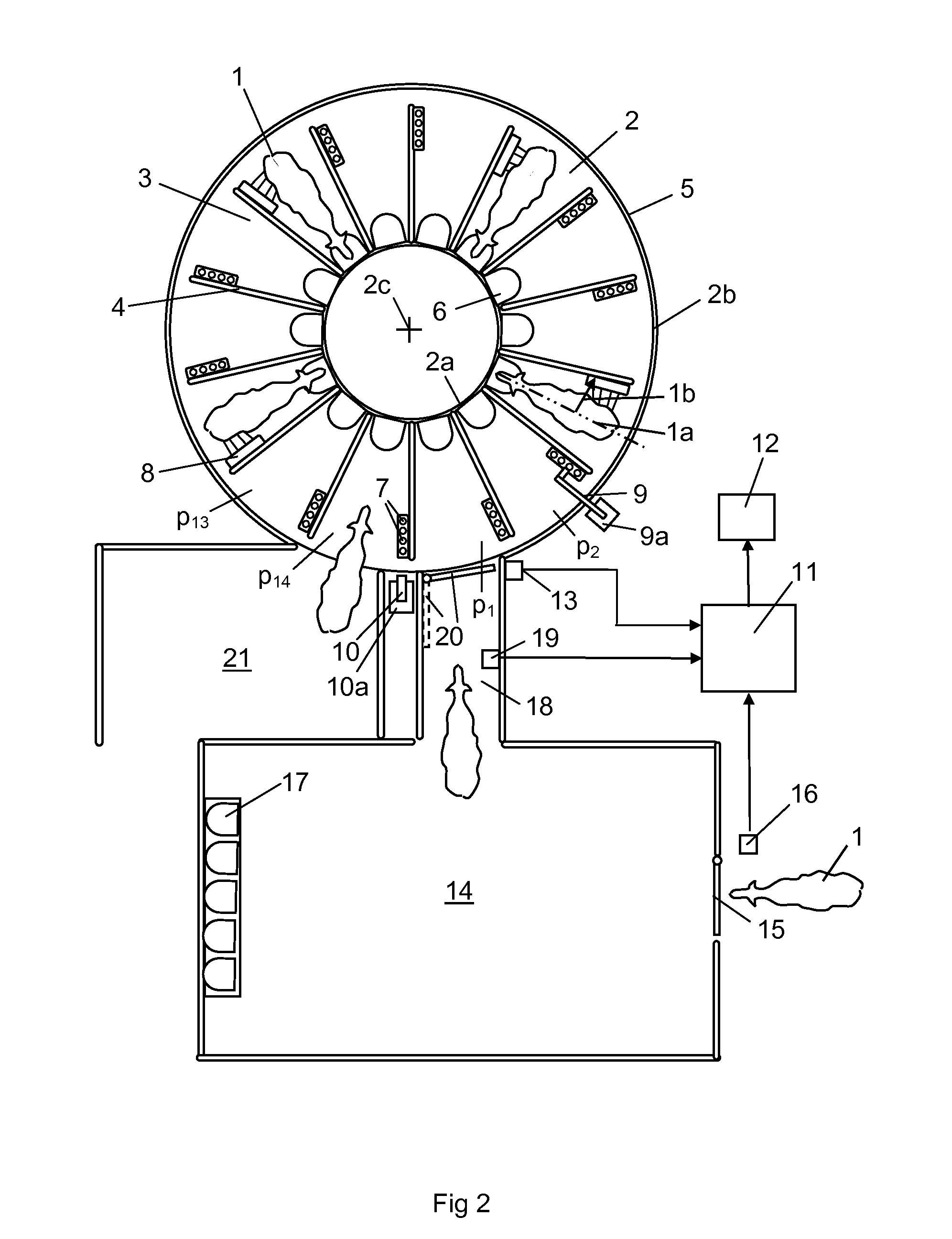 Milking arrangement for animals