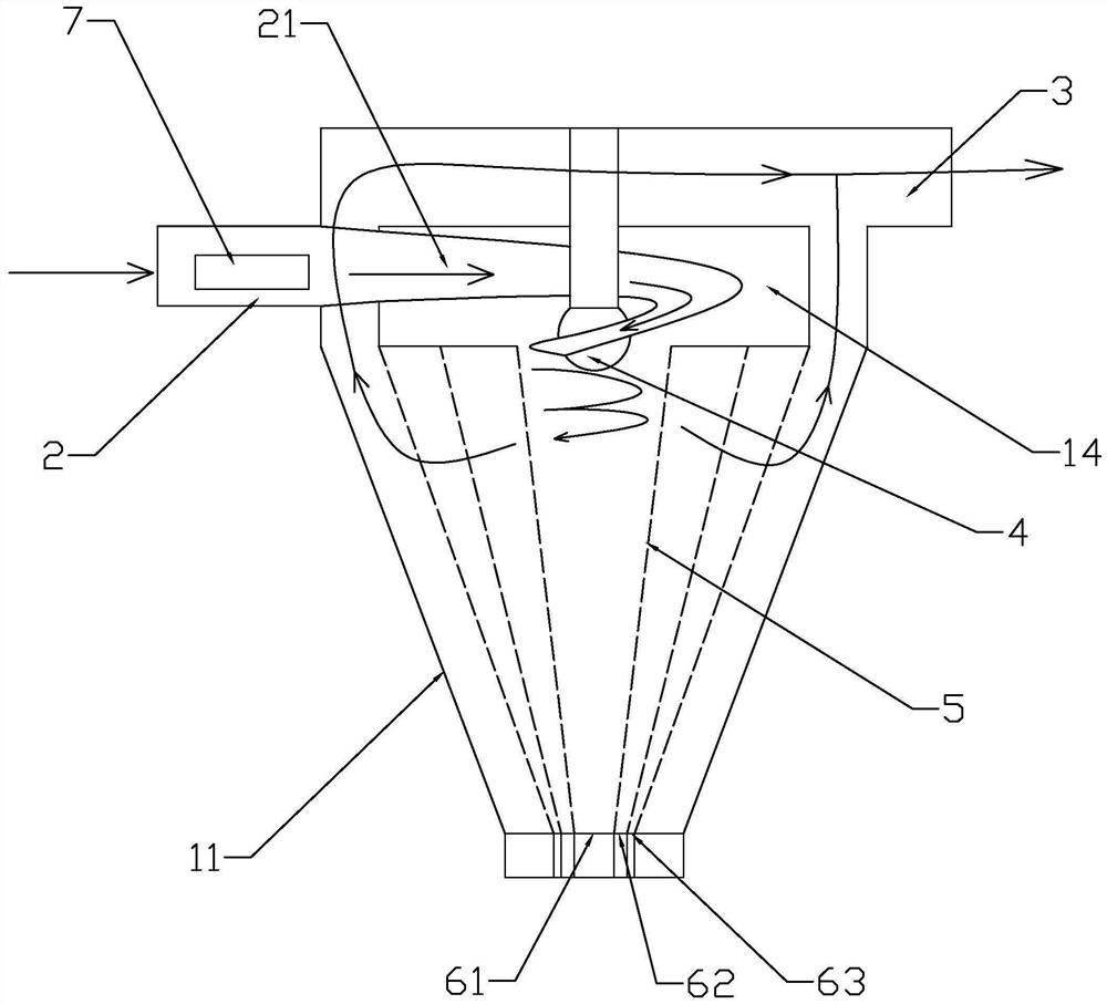 A cyclone air sterilizer