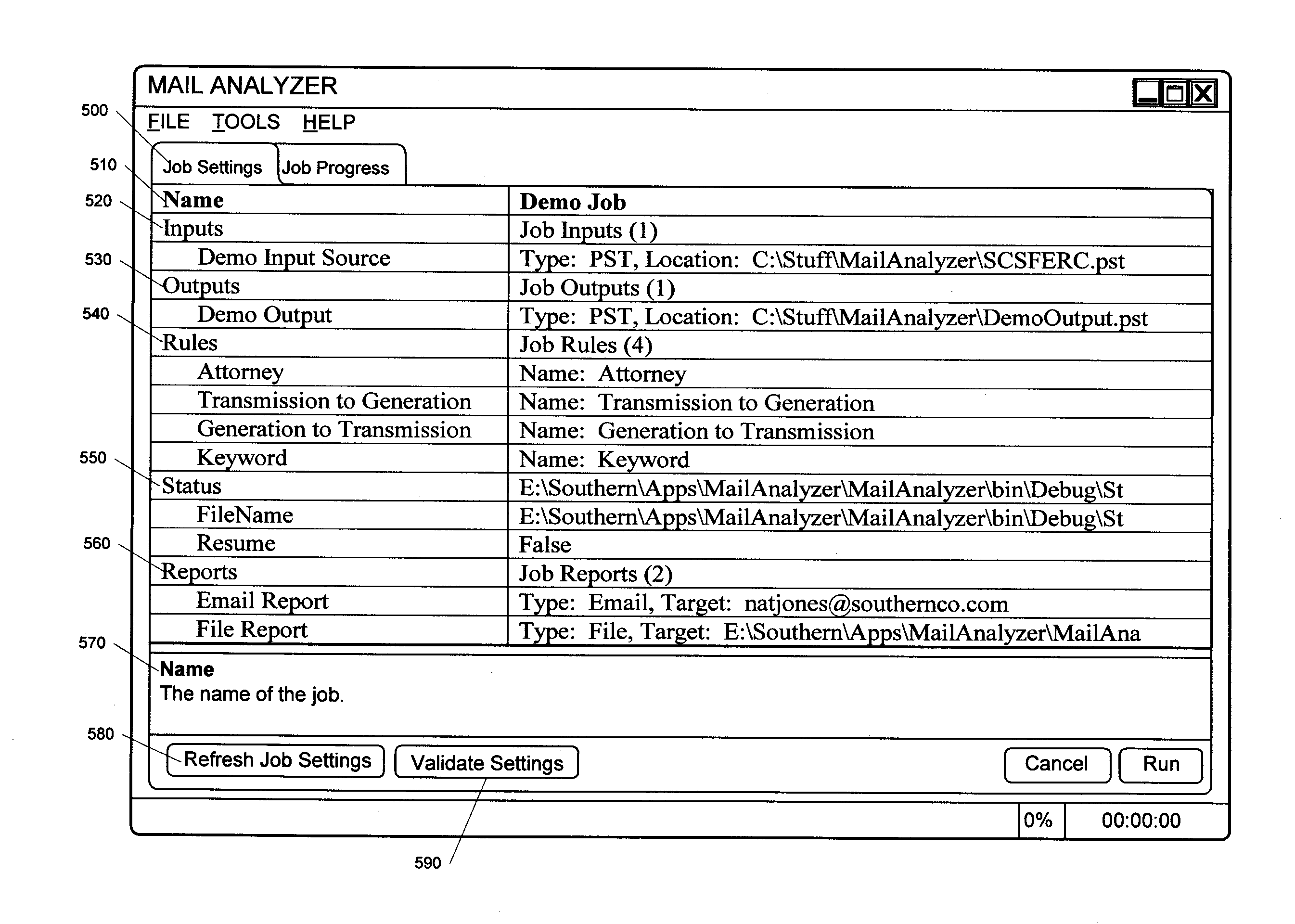 System and method for analyzing and filtering journaled electronic mail