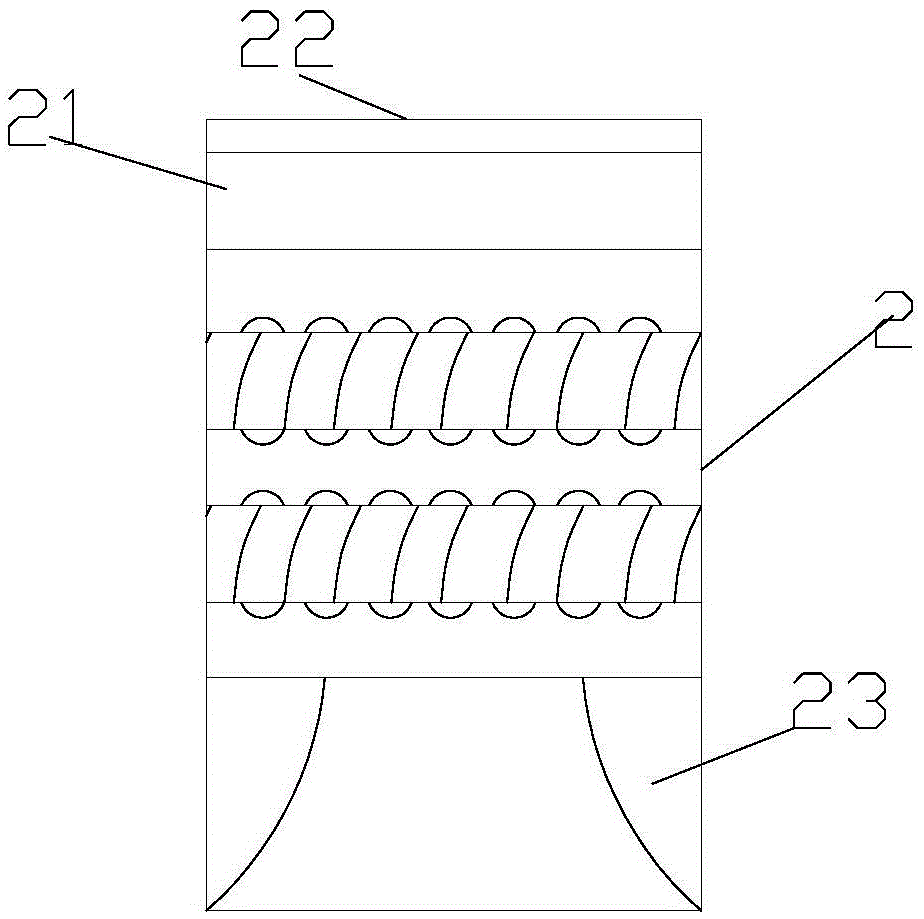 Coal hot air furnace for tea leaf drying