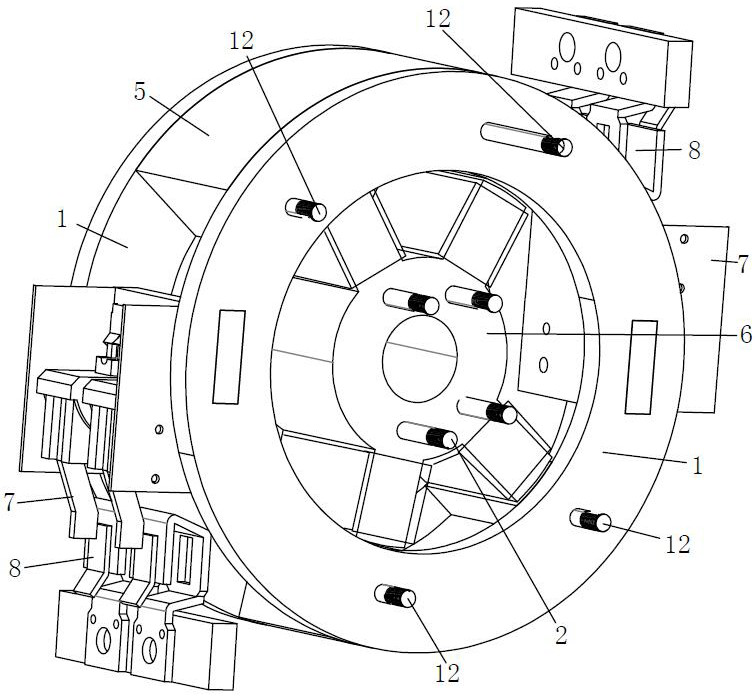 A new type of rotary electromagnetic operating mechanism for cps and its working method