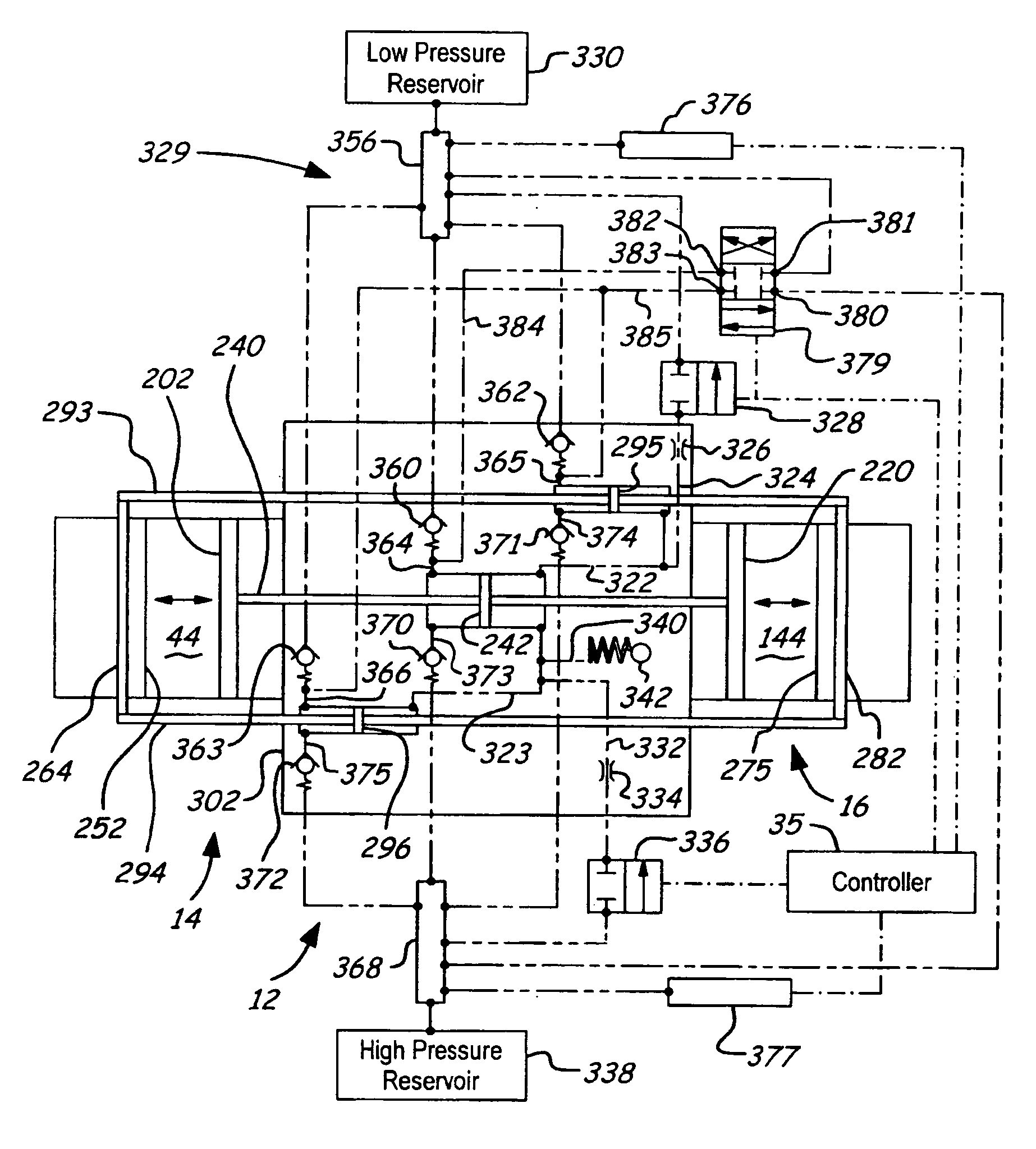 Opposed piston opposed cylinder free piston engine