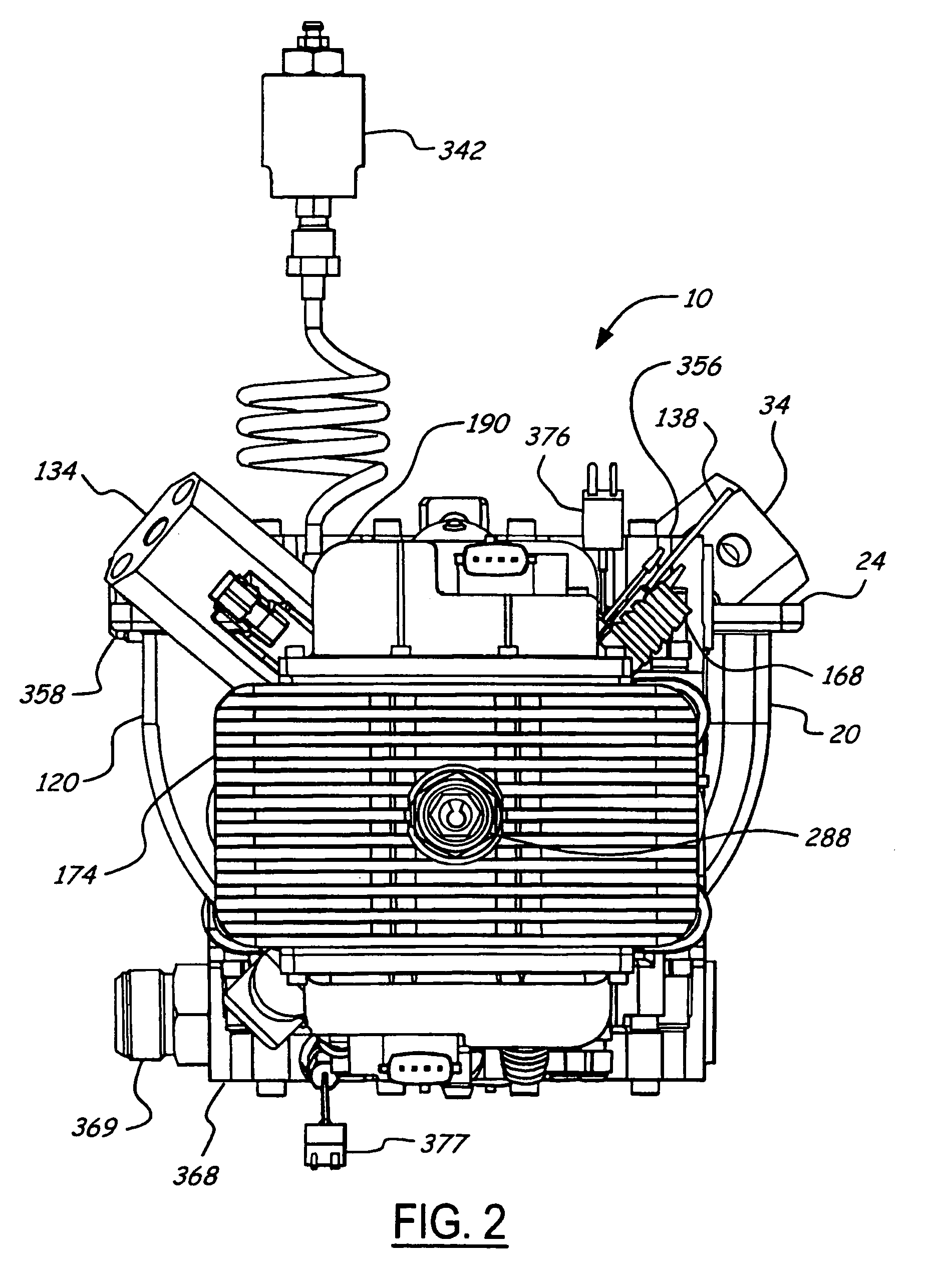 Opposed piston opposed cylinder free piston engine