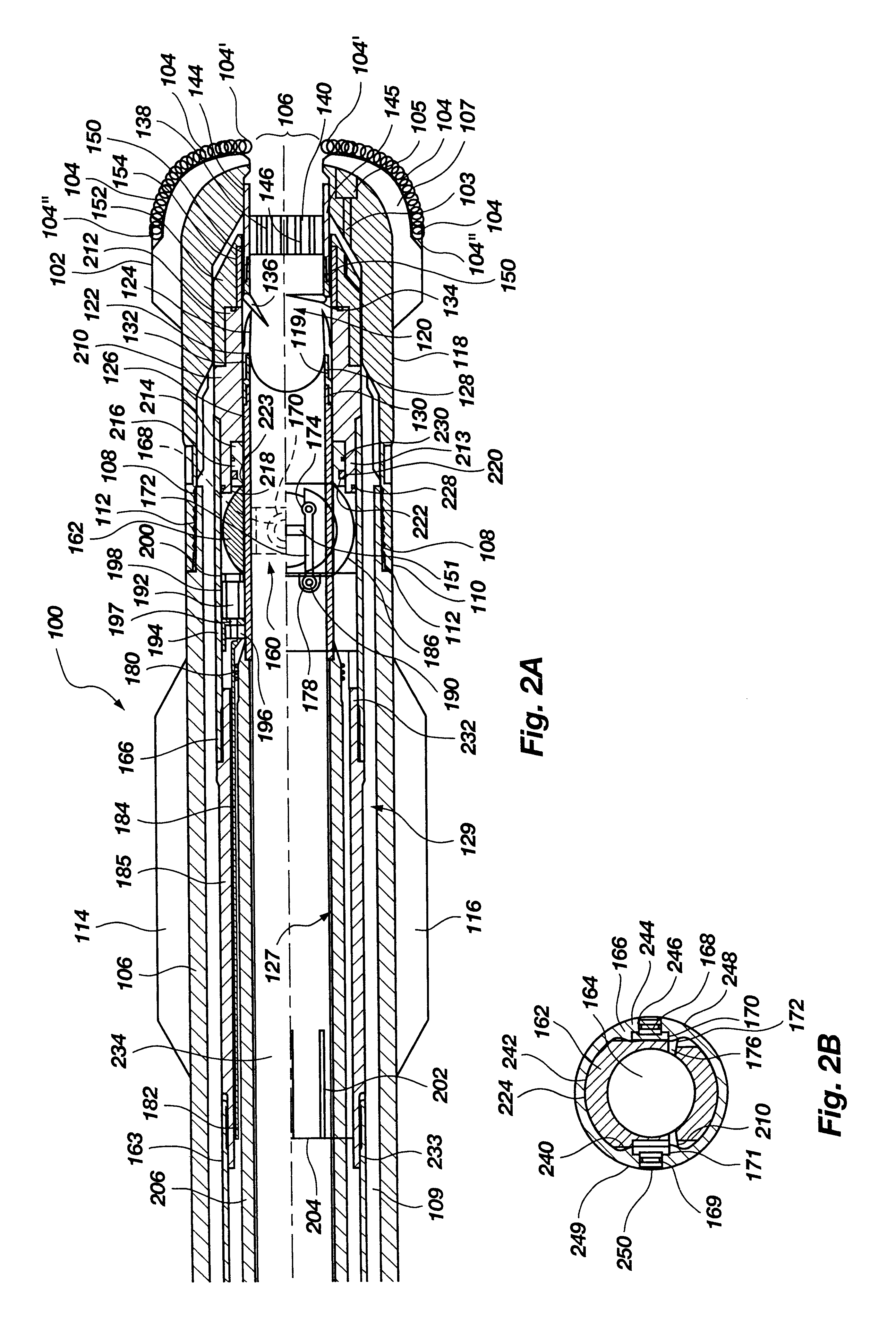 Apparatus for recovering core samples under pressure