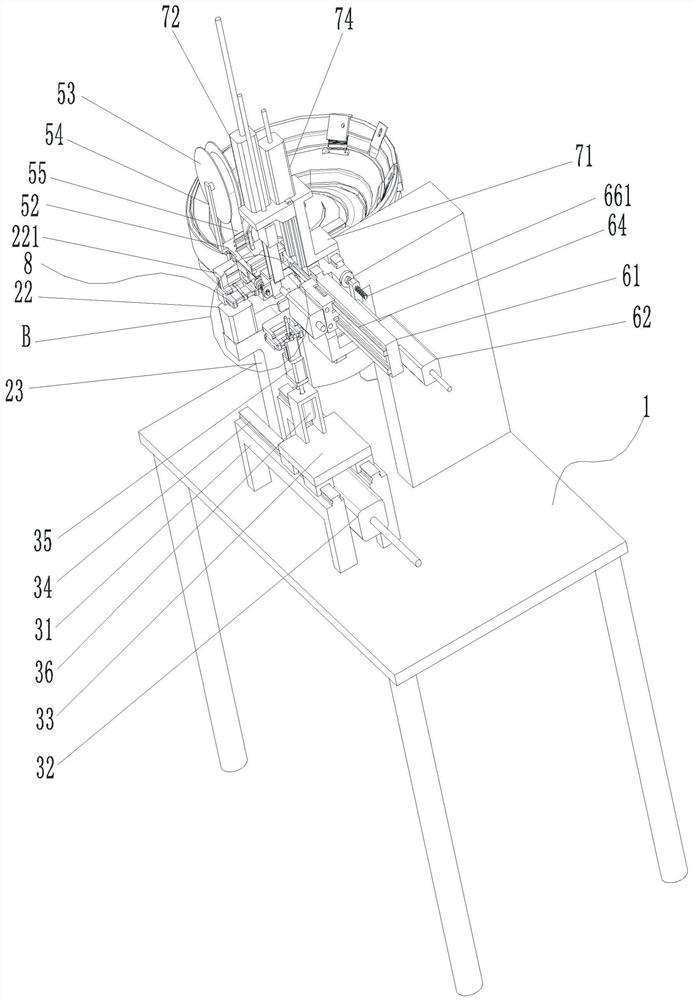 An automatic button-threading machine and its application in shoe-making