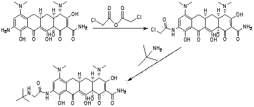 Synthetic method for high-purity tigecycline