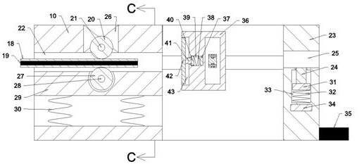 Separated knife switch wiring equipment