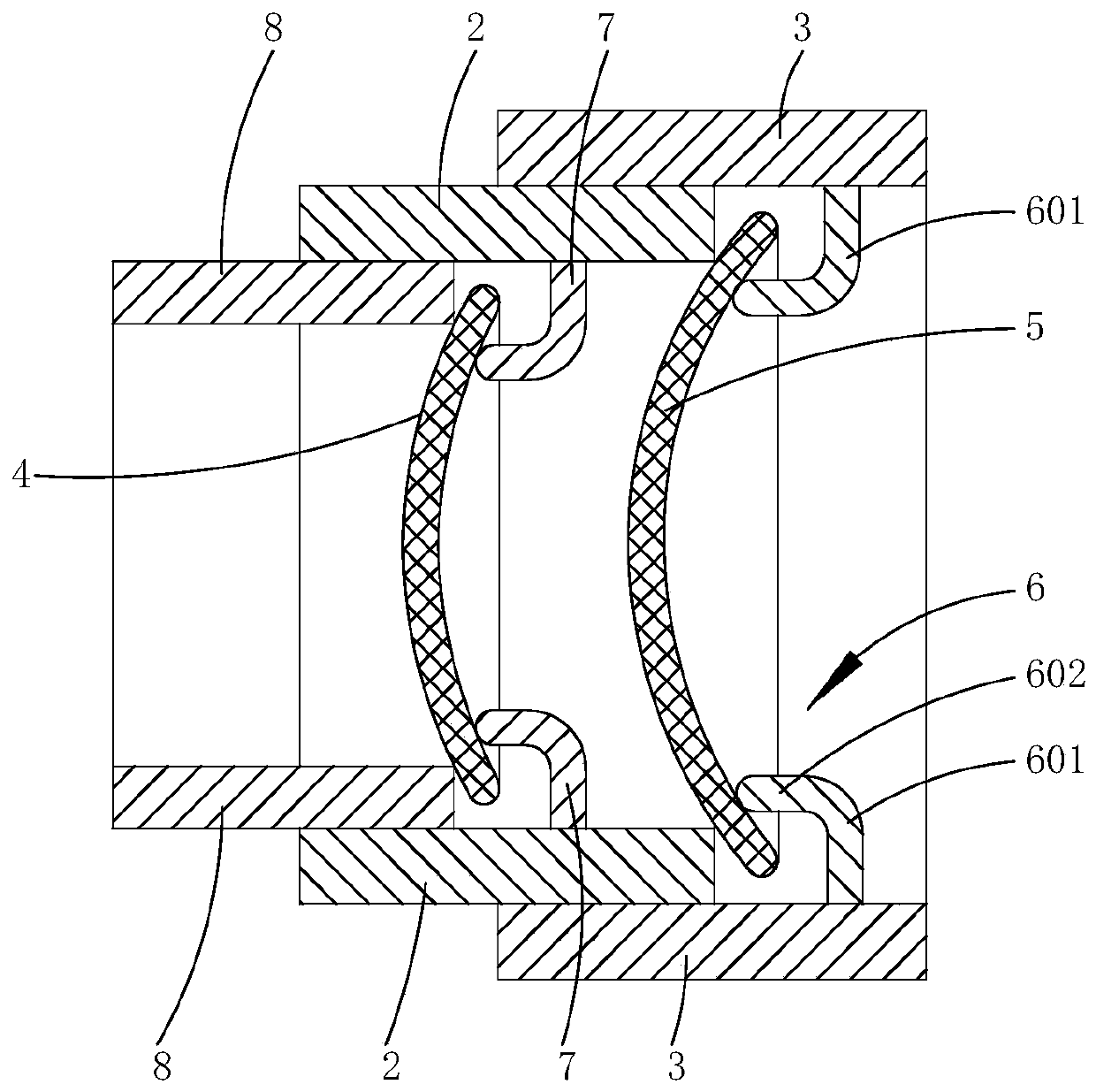 Lens group structure for vision detection and vision detection method