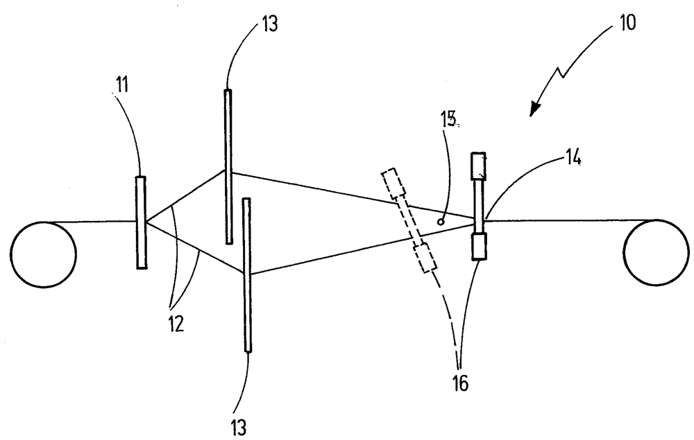 Weaving reed with plurality of sheets