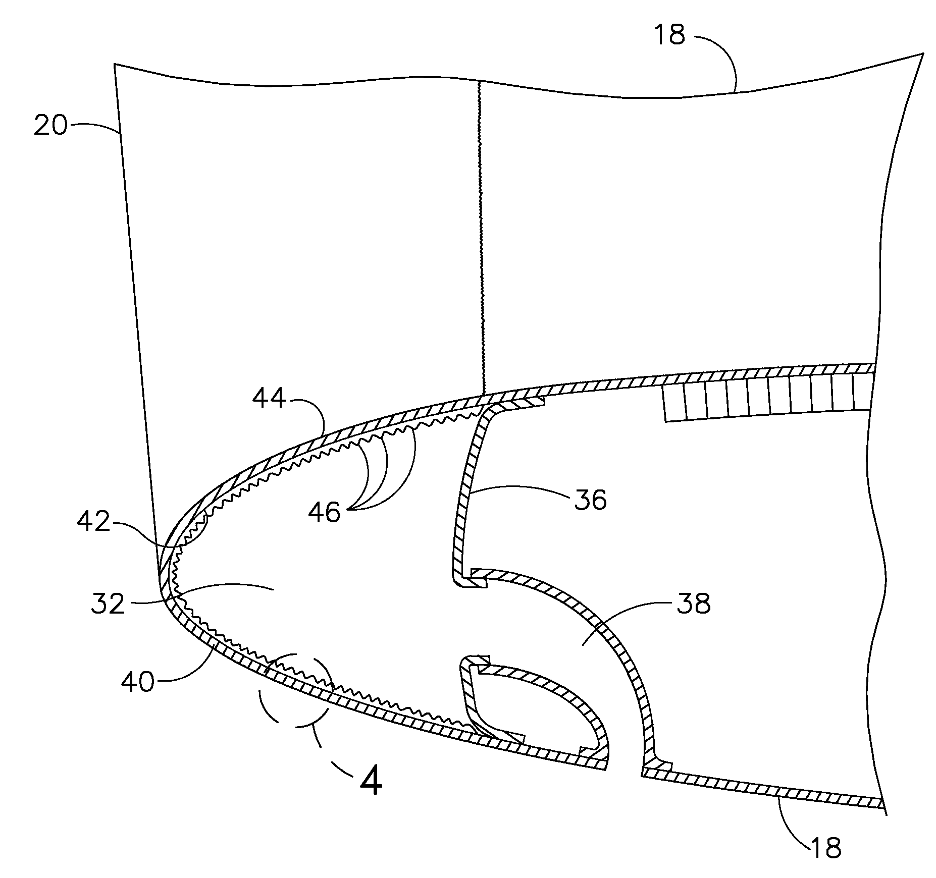 Icing protection system and method for enhancing heat transfer