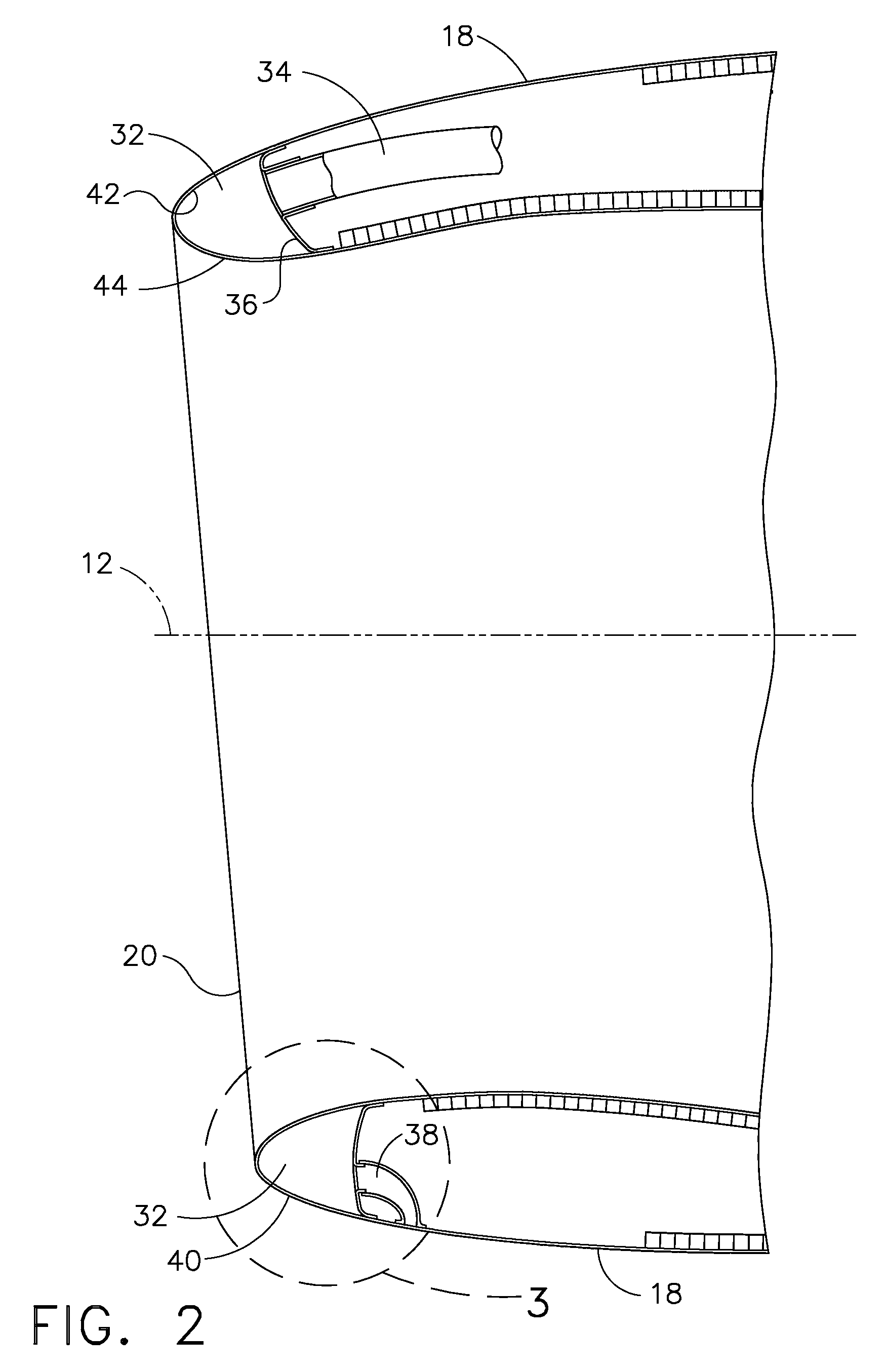 Icing protection system and method for enhancing heat transfer