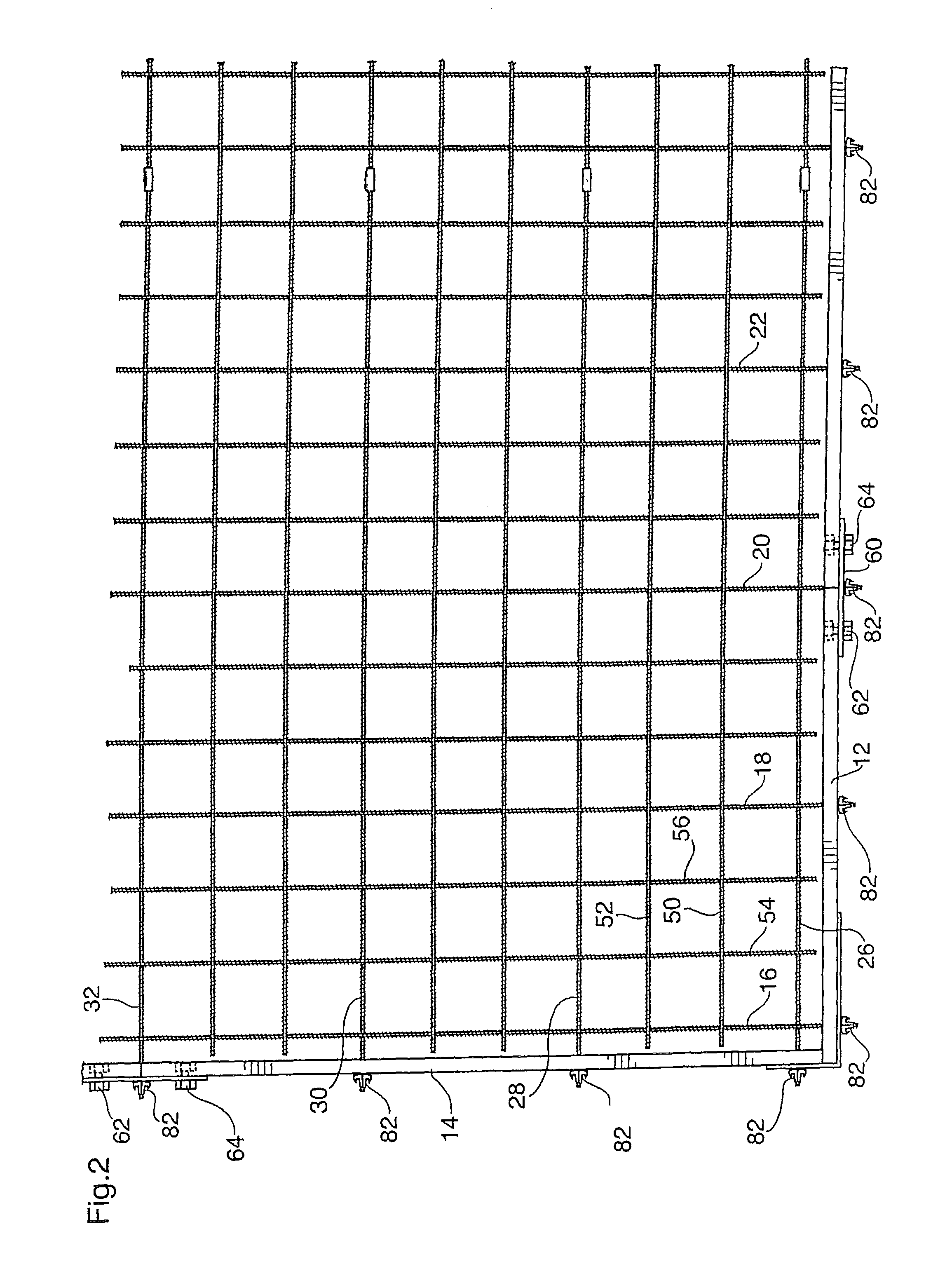 Concrete slab forming apparatus