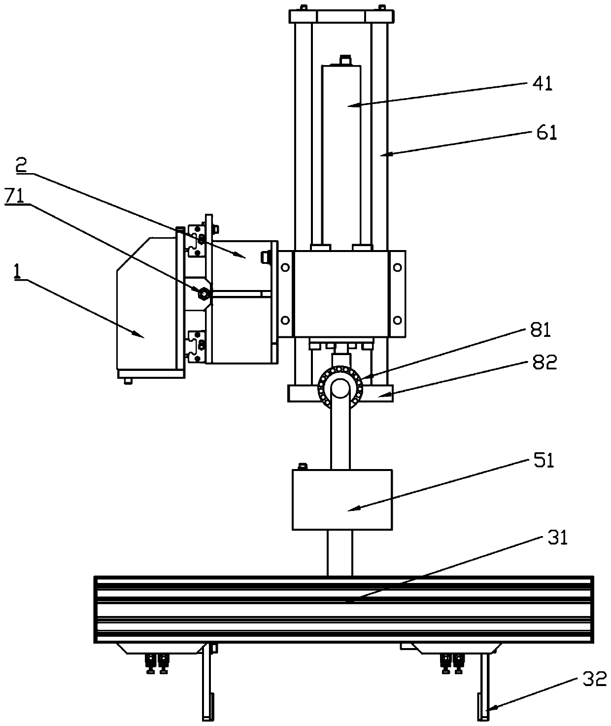 Manipulator capable of oblique clamping and lifting