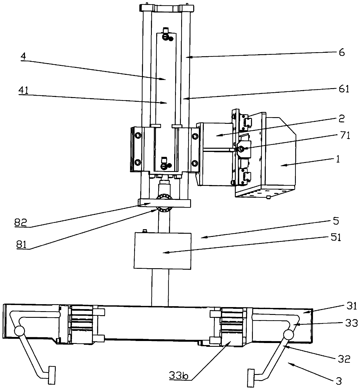 Manipulator capable of oblique clamping and lifting