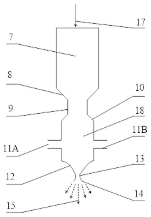 High-efficiency coal gasification reaction device and high-efficiency coal gasification reaction method