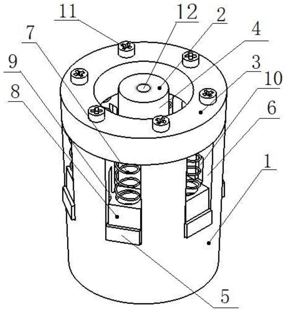 Internal rigid structure of soft mechanical arm and pneumatic mechanical arm type soft robot