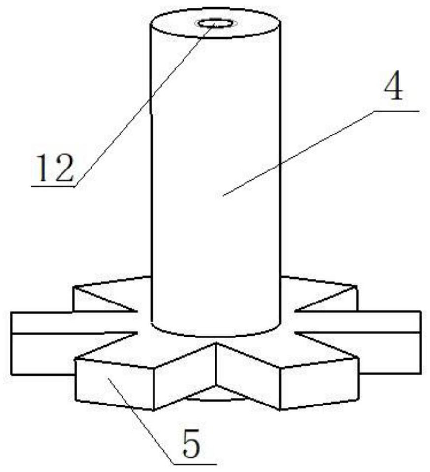 Internal rigid structure of soft mechanical arm and pneumatic mechanical arm type soft robot